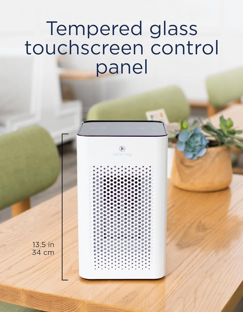 Load image into Gallery viewer, Medify MA-25 Air Purifier with True HEPA H13 Filter | 825 Ft² Coverage in 1Hr for Allergens, Smoke, Wildfires, Odors, Pollen, Pet Dander | Quiet 99.9% Removal to 0.1 Microns | White, 1-Pack
