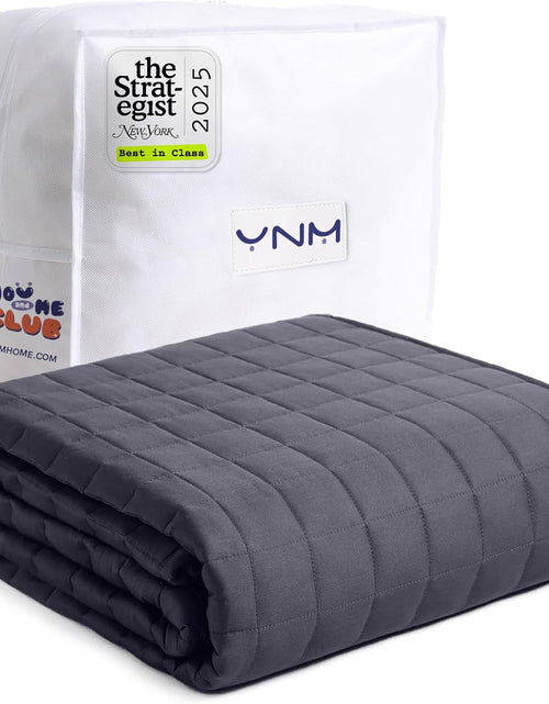 Load image into Gallery viewer, Weighted Blanket (15 Lbs, 60''X80'', Queen Size) | 2.0 Heavy Blanket | 100% Cotton Material with Glass Beads
