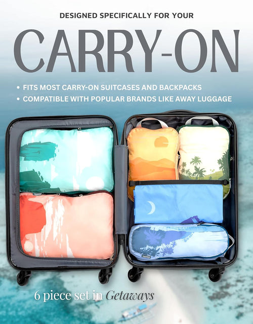 Load image into Gallery viewer, Compression Packing Cubes for Travel- Packing Cubes and Travel Organizers
