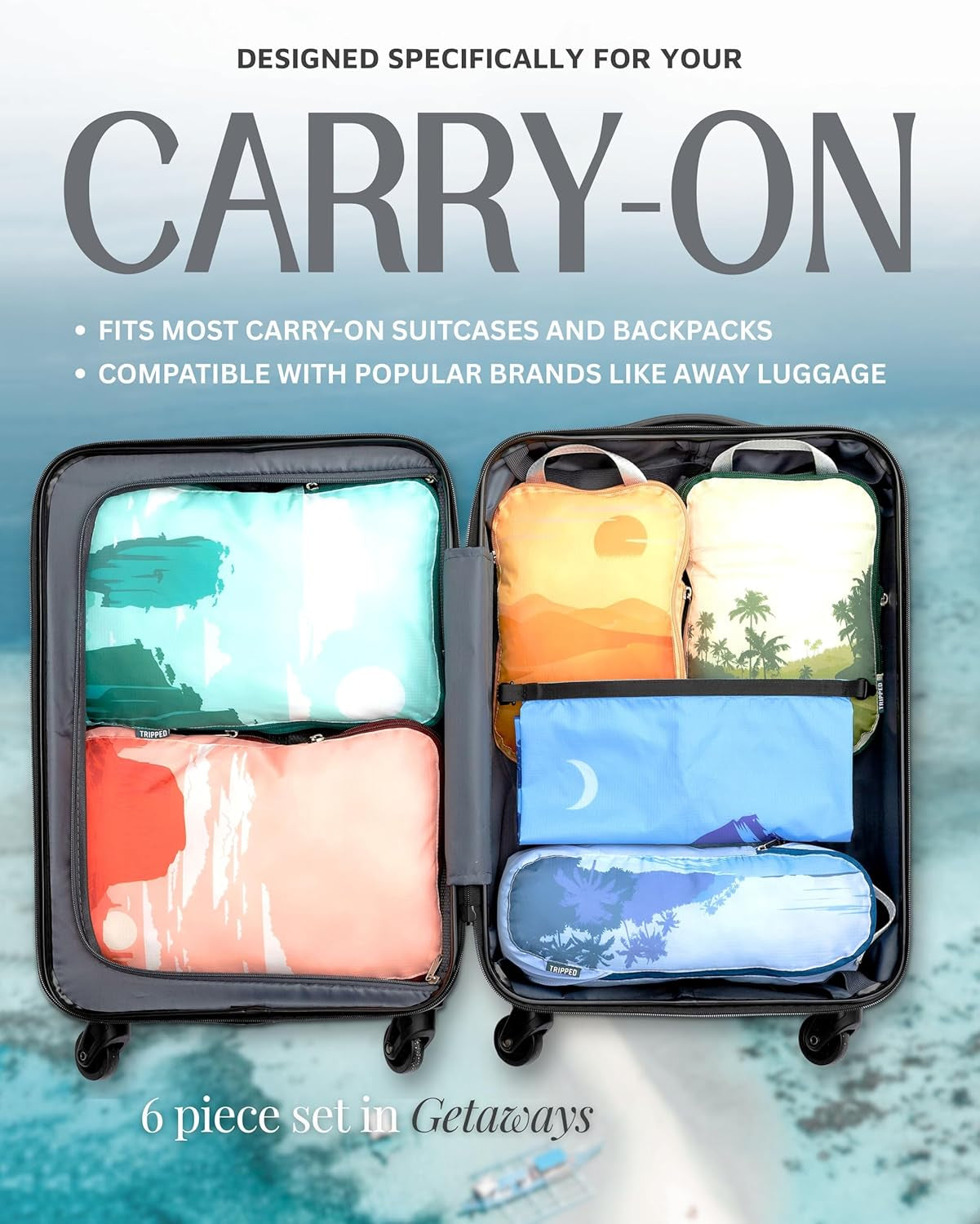 Compression Packing Cubes for Travel- Packing Cubes and Travel Organizers