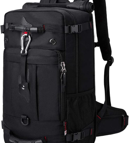 Travel Backpack, Carry on Backpack Durable Convertible Duffle Bag Fit for 15.6 Inch Laptop for Men and Women(Medium 35L)