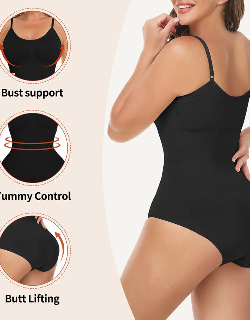 Load image into Gallery viewer, Shapewear Bodysuit for Women Tummy Control Body Shaper Snatched High Waist Body Suit
