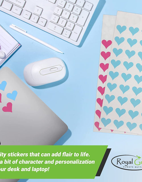 Load image into Gallery viewer, Red Heart Stickers 0.5 Inch (13Mm) 1/2" - Envelope Seals Heart Labels for Valentine, Crafts and Arts - Permanent Adhesive - 350 Pack
