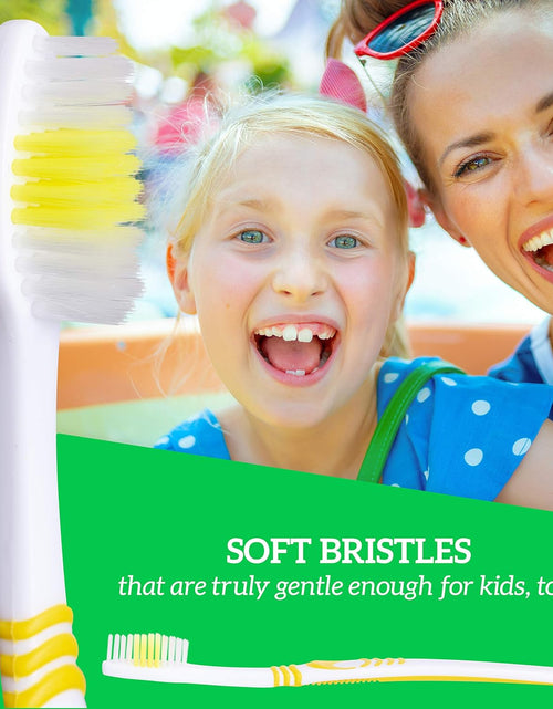 Load image into Gallery viewer, 25 Bulk Toothbrushes | Individually Wrapped | Manual Disposable Travel Toothbrush Set for Adults or Kids | Made with a Medium-Soft Large Head | Multi-Color | Travel Toiletry Oral Set
