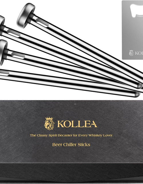 Load image into Gallery viewer, Beer Chiller Stick for Bottles, Unique Beer Gifts for Men and Boyfriend - Great Gift Ideas for Christmas, New Year, Thanksgiving, Father'S Day, Valentine'S Day, Birthday (4 Pack)
