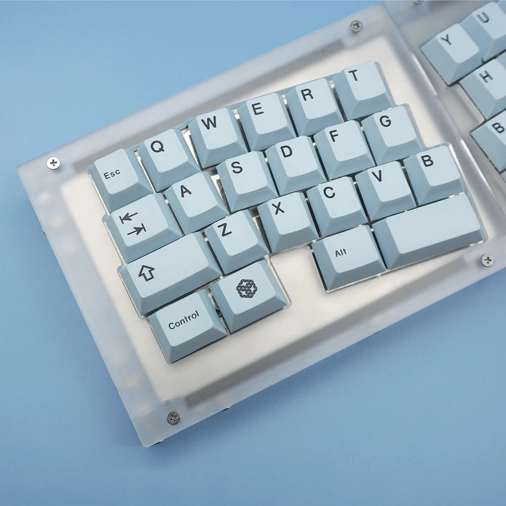 Libra Mini 40% Acrylic Keyboard Kit Ergonomics Keyboard Case Alice Customized Keyboard Case