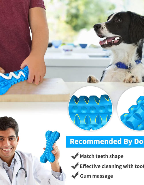 Load image into Gallery viewer, Dog Toys for Aggressive Chewers Large Breed, Durable Dog Chew Toy, Nearly Indestructible Dog Toys for Large Dogs, Tough Natural Rubber Puppy Chew Toys for Medium Dog Teeth Cleaning
