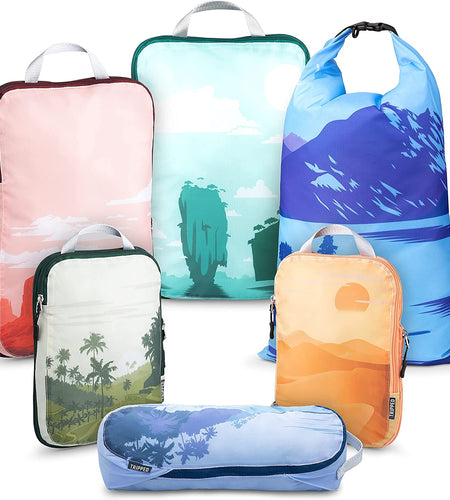 Compression Packing Cubes for Travel- Packing Cubes and Travel Organizers