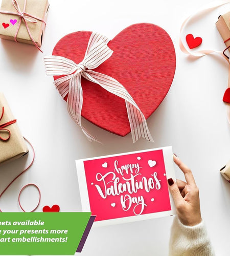 Red Heart Stickers 0.5 Inch (13Mm) 1/2" - Envelope Seals Heart Labels for Valentine, Crafts and Arts - Permanent Adhesive - 350 Pack