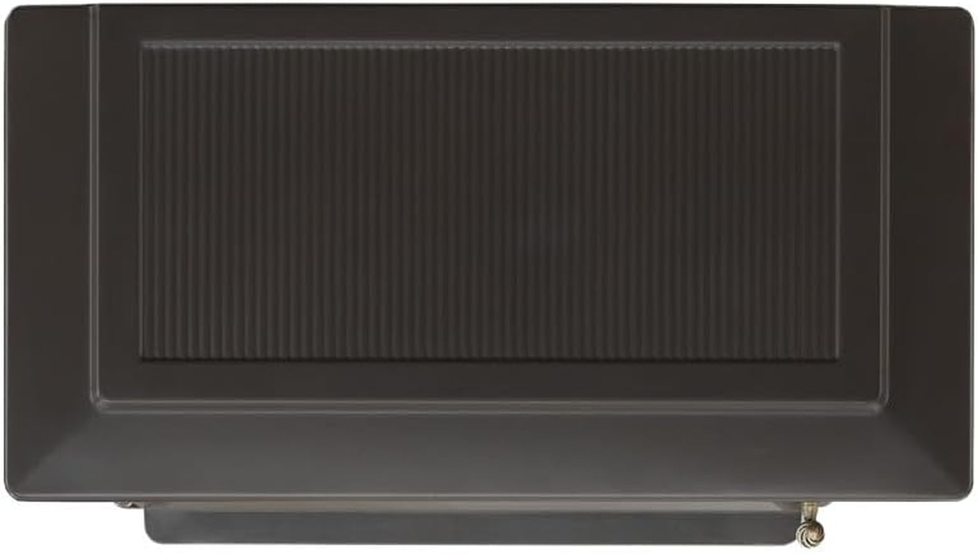 3D Infrared Electric Fireplace Stove with Remote Control - Portable Indoor Space Heater - DFI-5010 (Bronze)