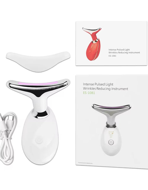 Load image into Gallery viewer, 7-in-1 LED Face &amp; Neck Lifter – Sculpt, Tighten &amp; Glow
