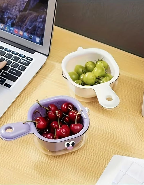 Load image into Gallery viewer, Dopamine Double-Layer Drain Basket – Wash &amp; Strain in Style
