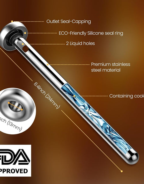 Load image into Gallery viewer, Beer Chiller Stick for Bottles, Unique Beer Gifts for Men and Boyfriend - Great Gift Ideas for Christmas, New Year, Thanksgiving, Father'S Day, Valentine'S Day, Birthday (4 Pack)
